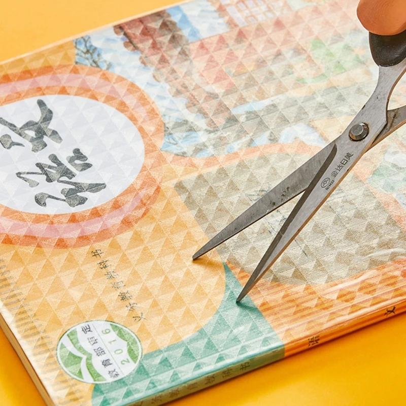 30 ورقة A 4 16K 25K غلاف الكتاب غلاف الكتاب بنمط الماس