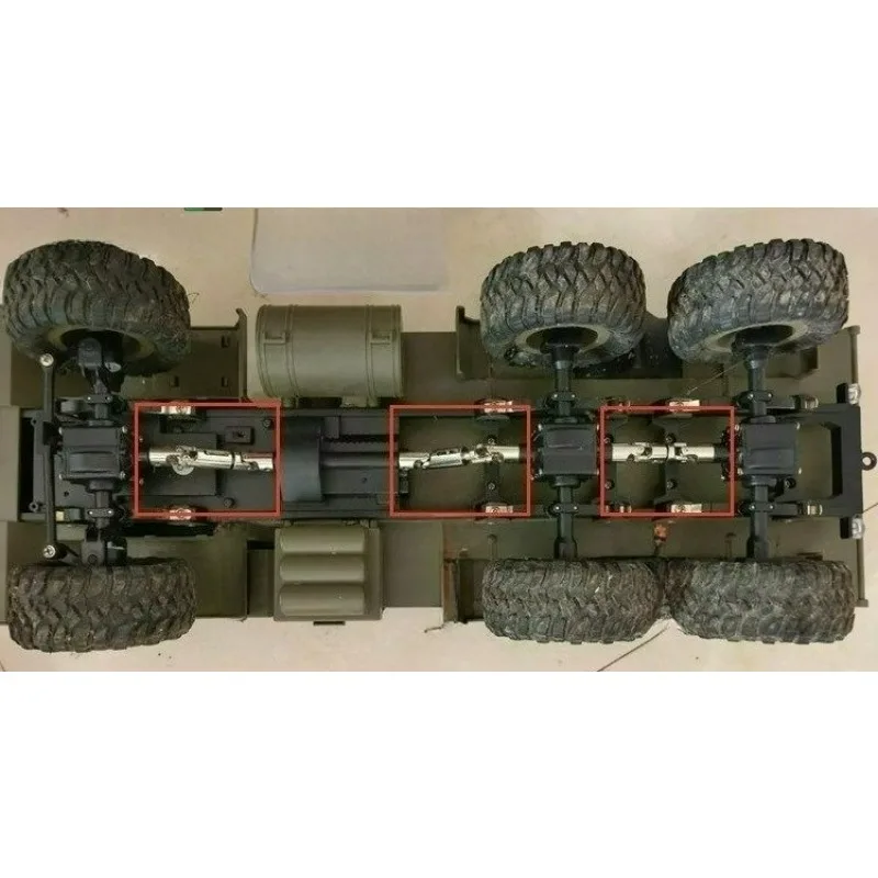 

1/16 Шестиколесный привод B16 B36 Автомобильные запасные части с дистанционным управлением Металлическое обновление и модификация Трансмиссионный вал Новый