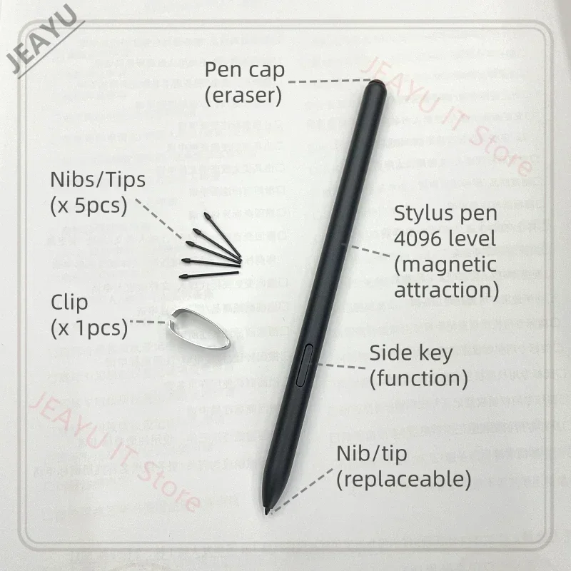 

Стилус для Amazon Kindle Scribe Write Pen с функцией стирания, 4096 уровнями чувствительности к нажатию, поддержкой отклонения ладони и наклона.