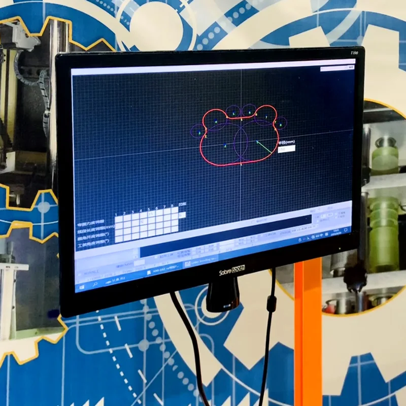 CNC Rolling Metal Picture Fotolijst Spiegelframe Ronde stalen frames Aluminium buigmachine