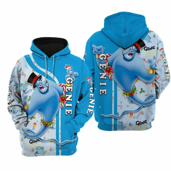 Disney Aladdin Magic Genie Disney 3D Hoodie