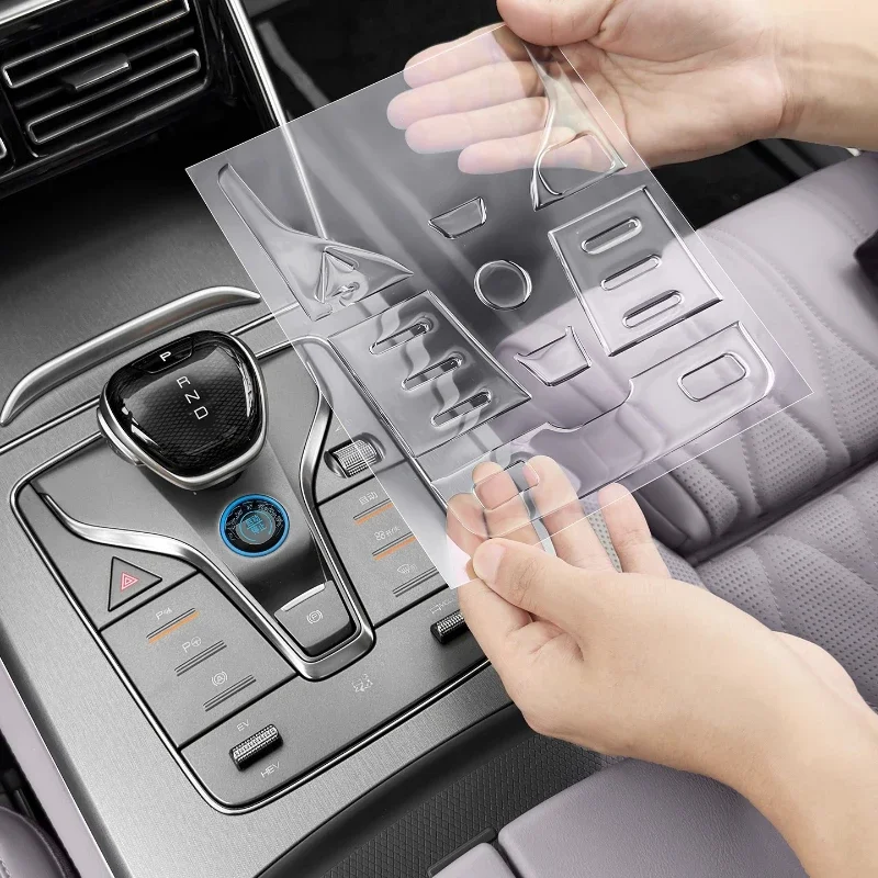 

For BYD Tang DMI Central Control Panel Epoxy Protective Patch Interior Supplies Modification Automobiles Interior Accessories