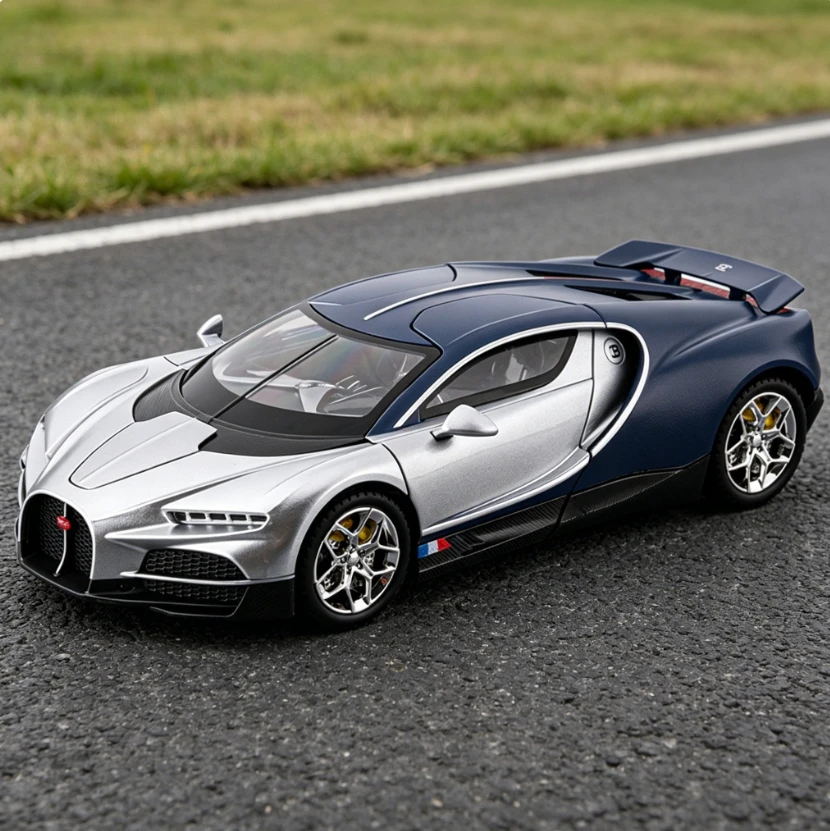 

Car Simulation 1:24 Tourbillon Alloy Sports Car Model Ornament Boys' Toy Gift，Perfect Birthday Gift for Boyfriend