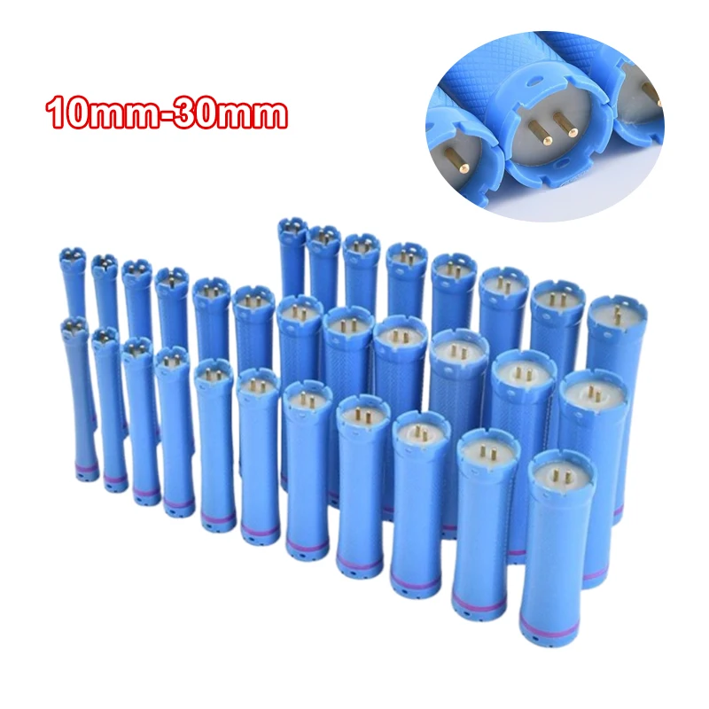 

110mm 24V Digital Hair Hot Perm Rods Electric Heated Curlers Bars Rollers Wavy Hair Salon Barber Curling Spiral Styling Tools