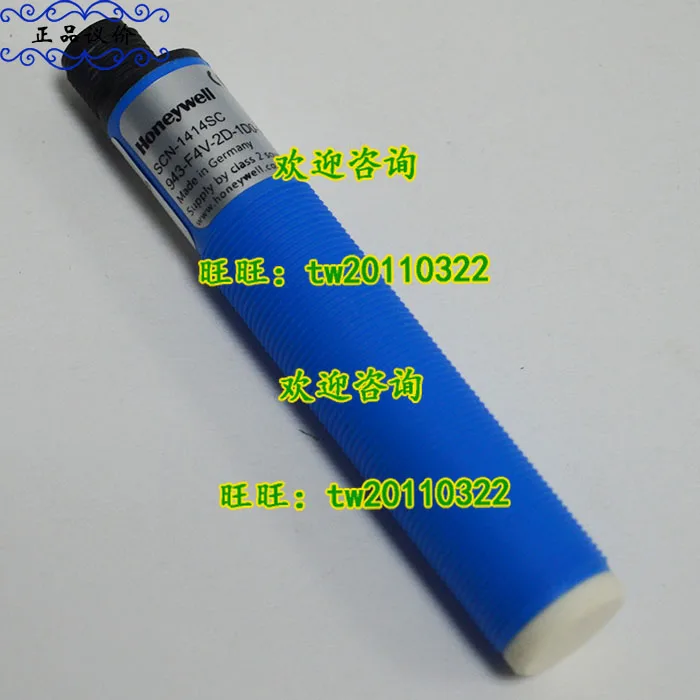 Physical Photo 943-F4V-2D-1D0-180E Ultrasonic Sensor, Wiring Can Be Used