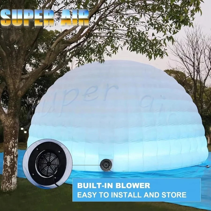 

Bar House Inflatable Dome Tent Igloo Disco Camping Party Tent Igloo Tent Outdoor Inflatable Cube Tent With Blower