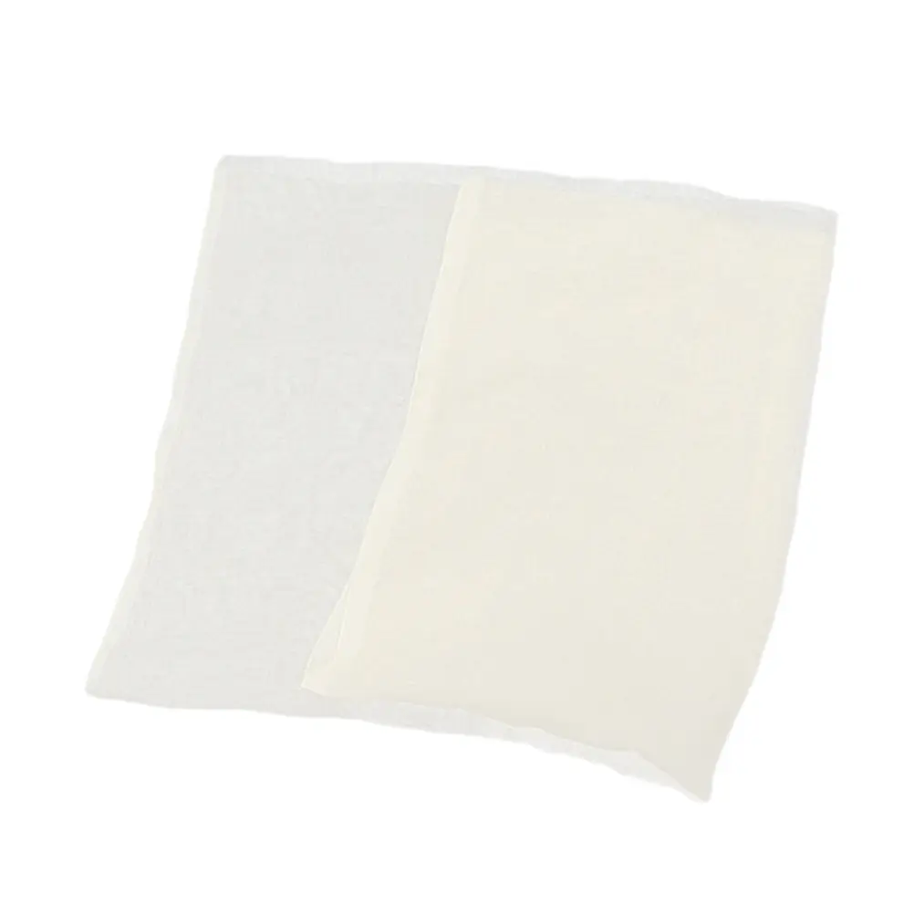 Paño de cocina reutilizable de algodón grande para escurrir tofu, yogur, leche, caldo, para cocinar y asar, filtro de alta resistencia
