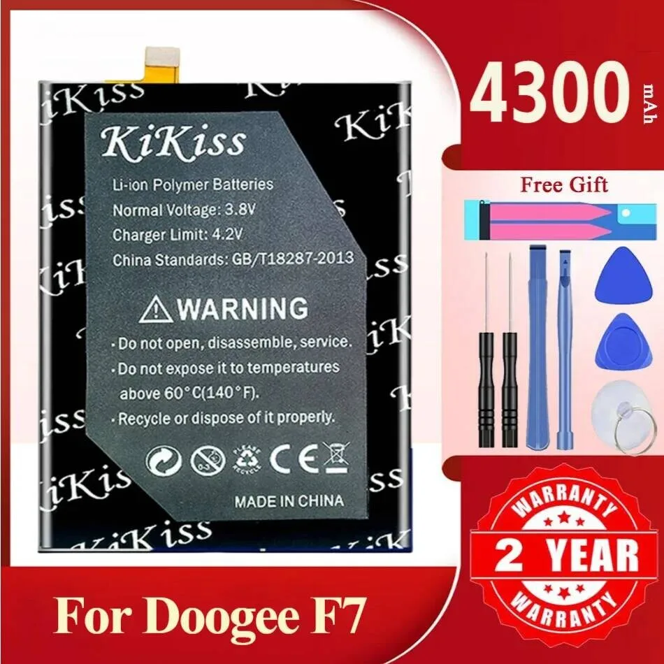 

4300Mah BAT16494000 Mobile Phone Battery For Doogee F7 Premium High-Capacity