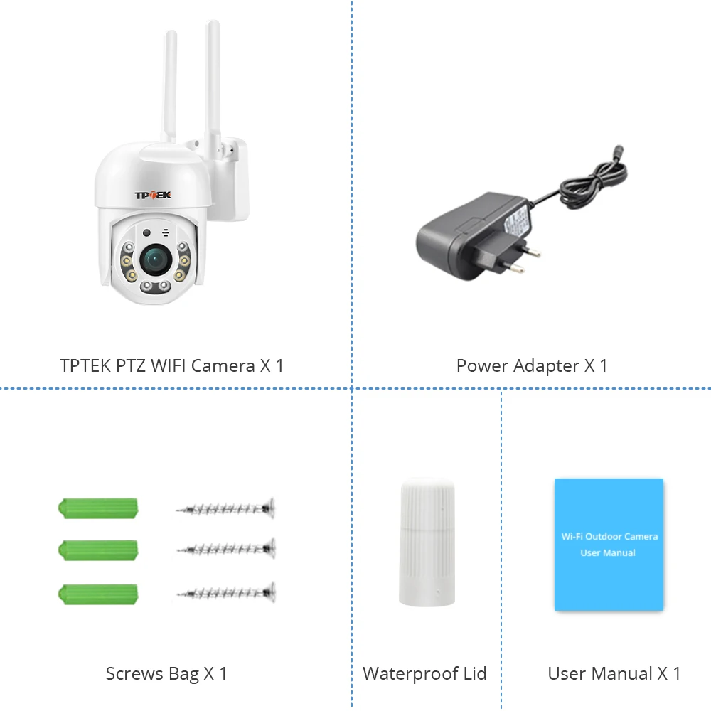 Imagem -06 - Câmera de Segurança de Vigilância Cctv Wifi ip Ptz Rastreamento Automático ai Vídeo ao ar Livre Cor Ip66 Noite Camhi-fi 4mp