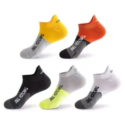 2024 New Spring Summer Men Women Sports Running Socks Protective Ankle Socks Thin Breathable Deodorant Fitness Short Socks Male