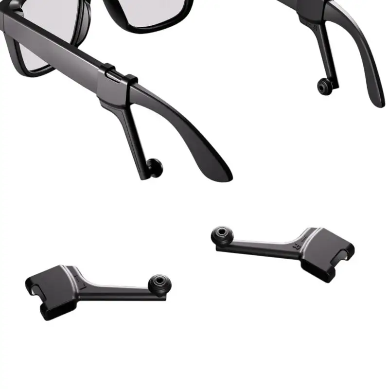 1 Pair AR Smart Glasses Silicone Sound Guide Amplifier Noise Isolation Reduce Sound Leakage Privacy Ear Tips For Meta