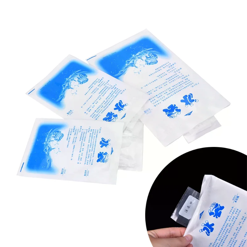 

5Pcs Instant Cold Ice Packs For Cooling Therapy Emergency First Aid Food Storage