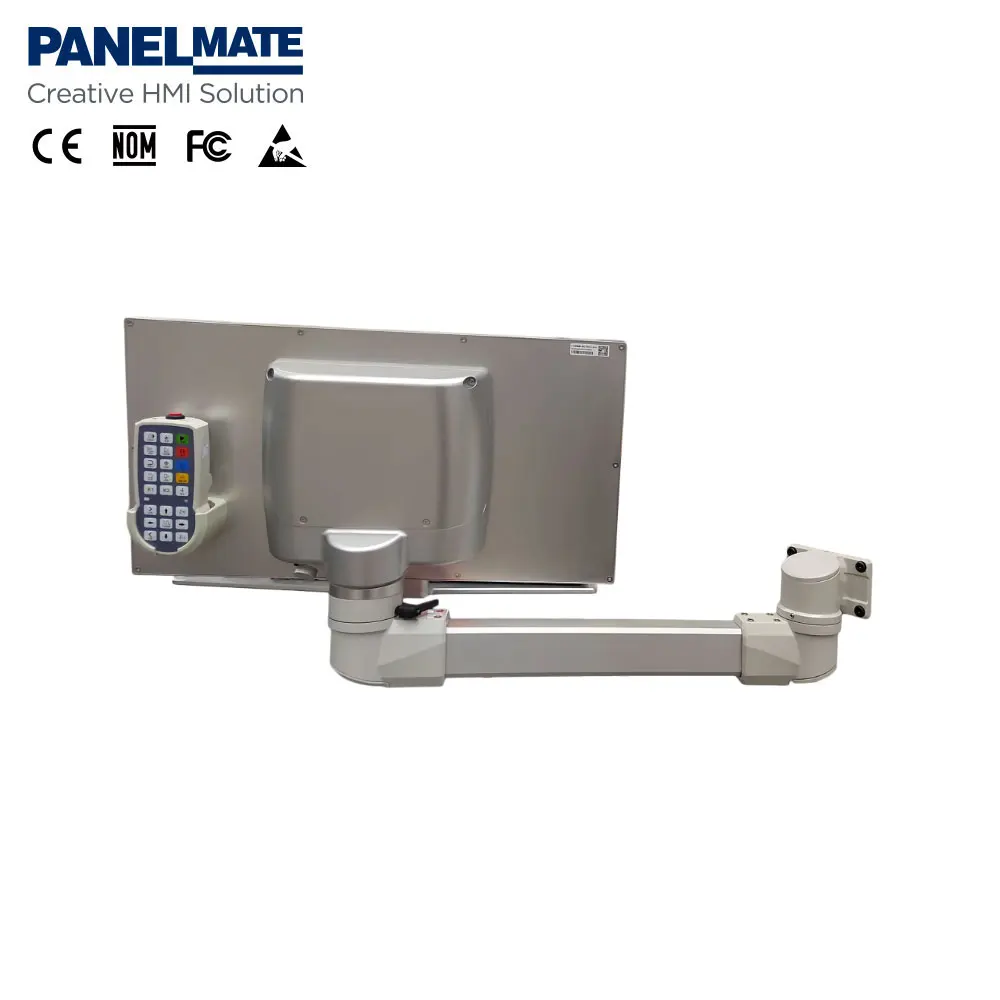 PANELMATE High Quality 21.5 Inch FHD  Keys Ethercat Support Arm System Resistive Touchscreen Control Panel PC  J6412