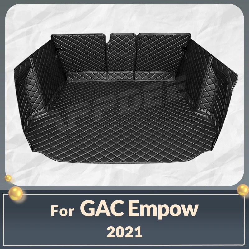 Auto Full Coverage Trunk Mat For GAC Trumpchi Empow 2021 Car Boot Cover Pad Cargo Liner Interior Protector Accessories