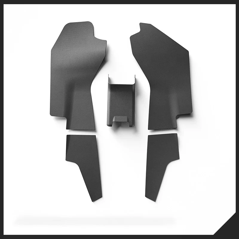 For Tesla Model Y Juniper 2025 Central Control Side Anti Kick Pad Side Anti-dirty Protective Cover Rear Air Vent Anti Kick Board