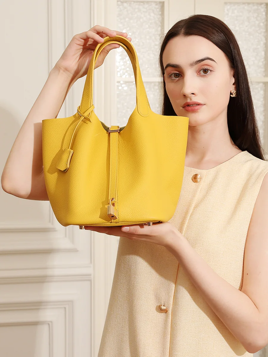 

Новый верхний слой из воловьей кожи, большая вместительная сумка-мешок, элегантная женская сумка через плечо, сумка через плечо, женские повседневные сумки C337