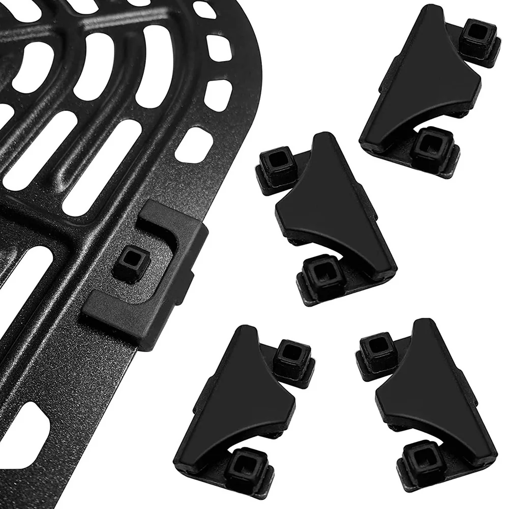 10Pc Silica Gel Replacement Tips for Air Fryer Grill Pan Rubber Bumpers to Protect Basket Coating and Prevent Metal Scratches