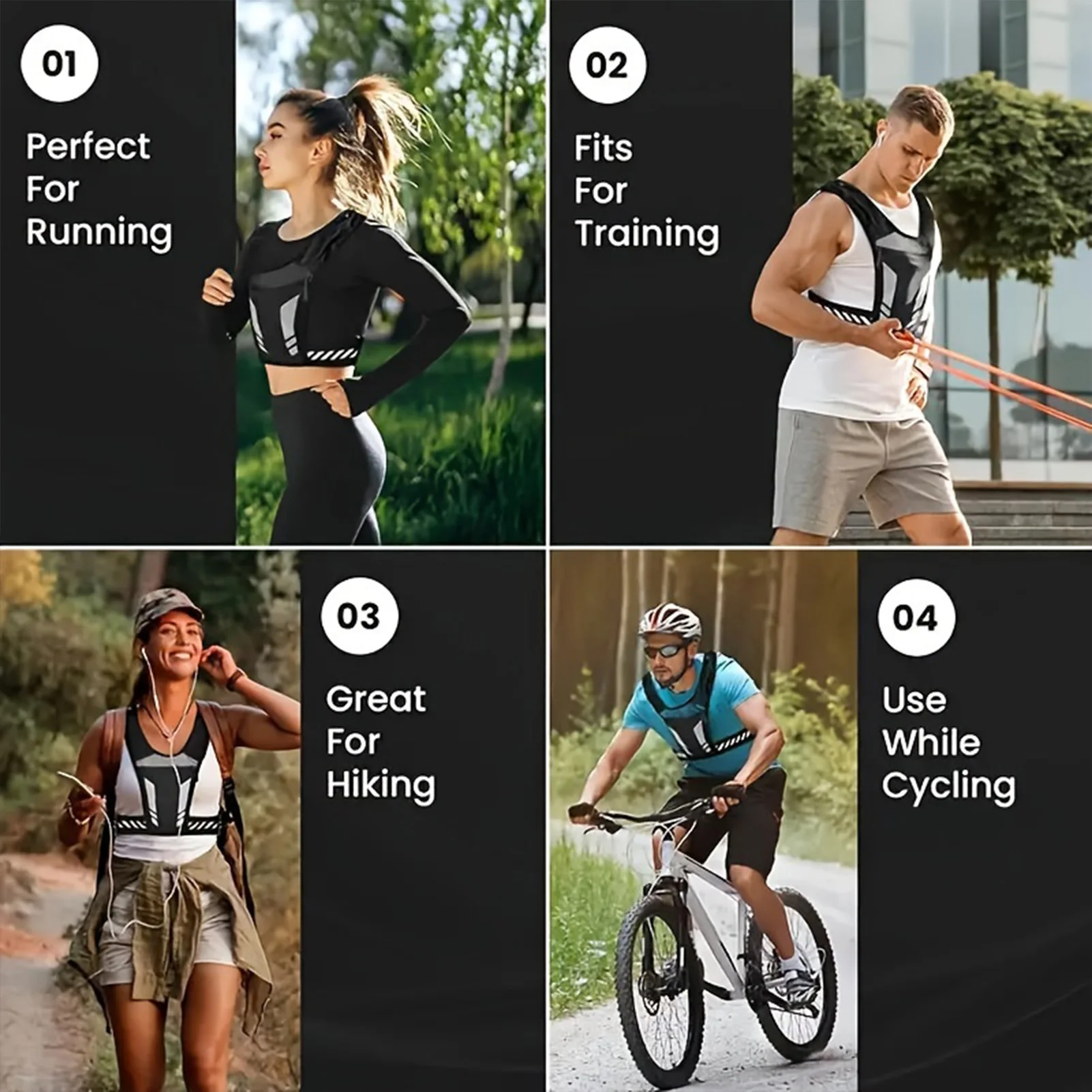 Ultra Light Running Vest with Phone Pocket Water Bottle Holder Breathable Hydration Pack for Outdoor Cycling Hiking Trail image 5