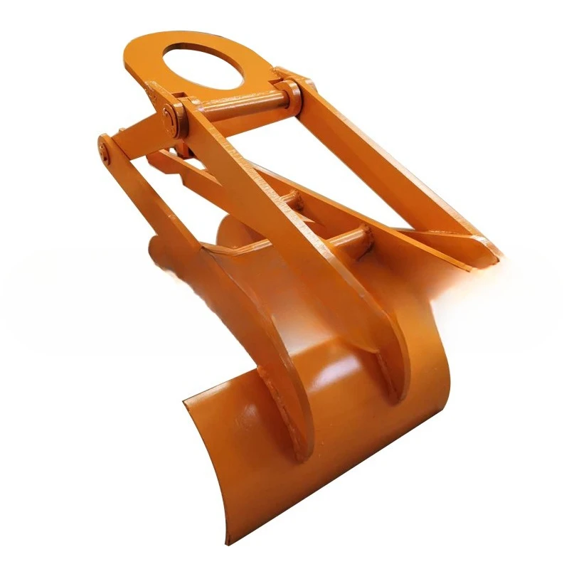 Crane accessories loading and unloading utility pole clamps, cement pipe clamps