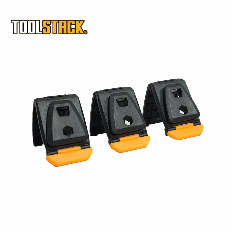 

TOOLSTACK 3PCS Universal Quick Hang Buckle Tool Bag Belt Clip Tool Pouch Waist Hanging Buckle Portable Power Tool Accessories