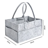 Sac à couches pour bébé, sac de support portable, table de changement et boîte de rangement des essentiels de pépinière de voiture 5