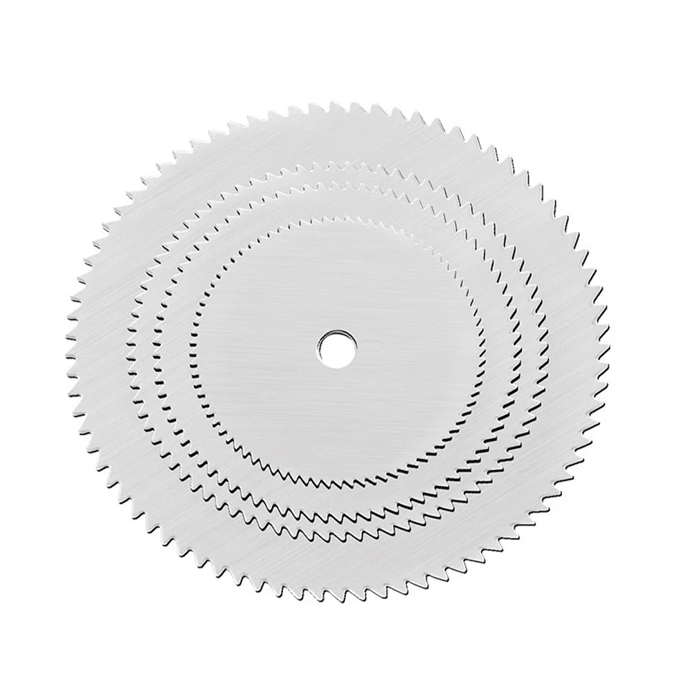Disco da taglio per molatura elettrica con lama per sega circolare da 6 pezzi per utensile da taglio per legno in plastica per tubi in PVC con taglierina rotante