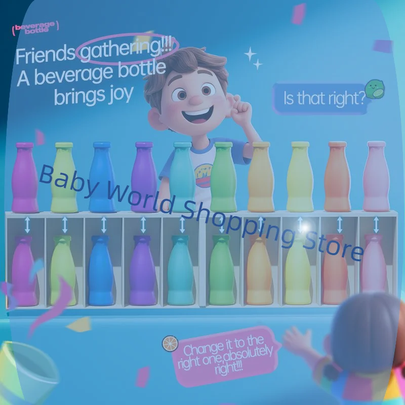 ألعاب مطابقة الألوان للتدريب على الذاكرة في مرحلة الطفولة المبكرة، لعبة ألغاز تفاعلية، هدايا ألعاب حفلات الهالوين لعيد الميلاد #1