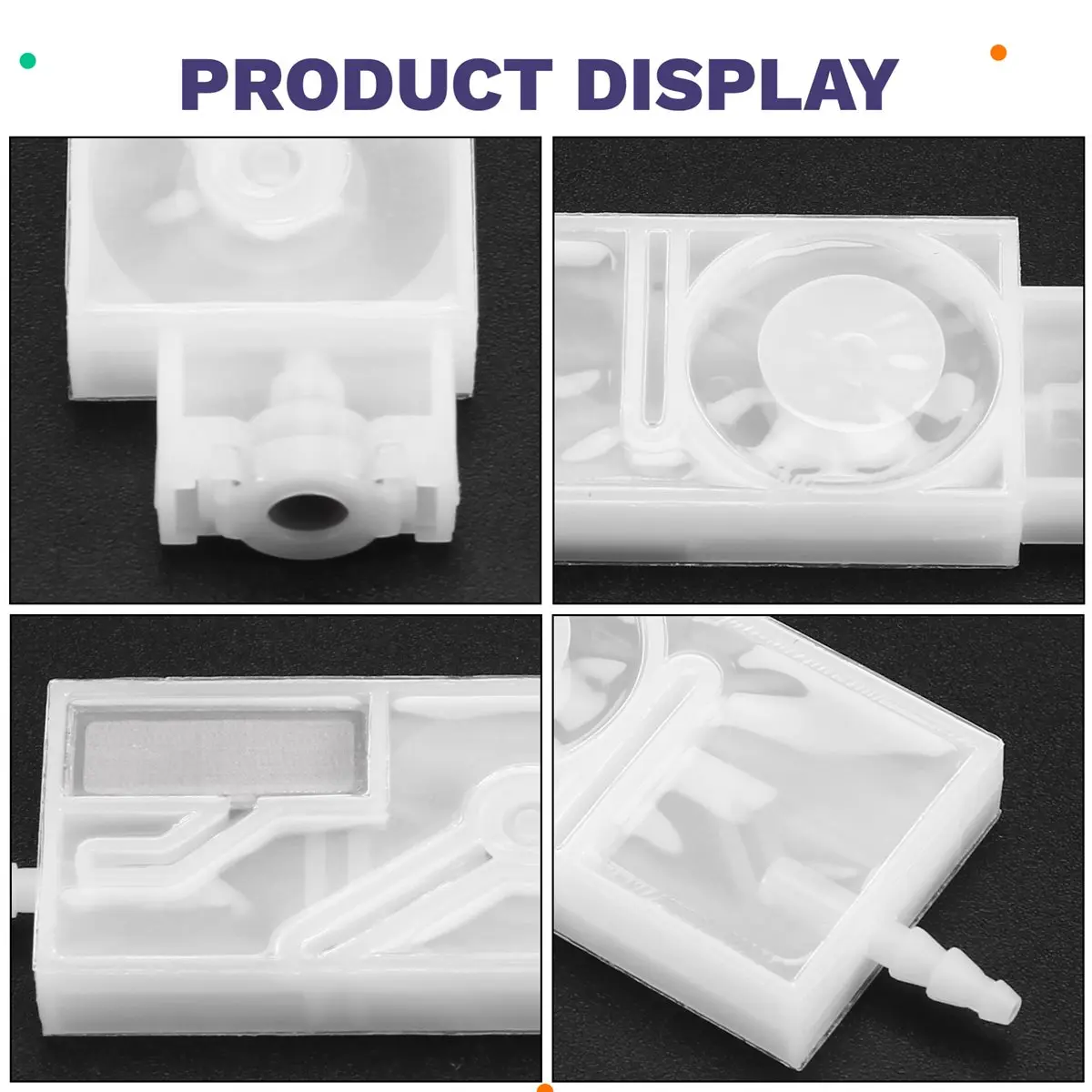OKgood 4PCS Negative Pressure Ink Damper I3200 Ink Filter for Epson 5th Printhead I3200 / XP600 / 4720 Print Head
