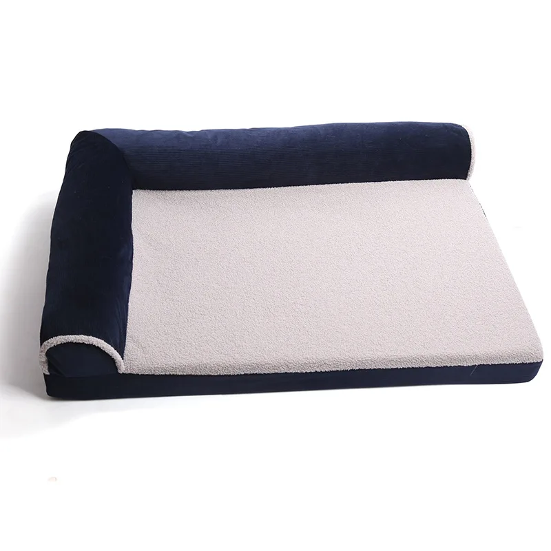 Large size Canvas Sofa Pet Bed Orthopedic dog bed memory foam dog beds Luxury pet mattress