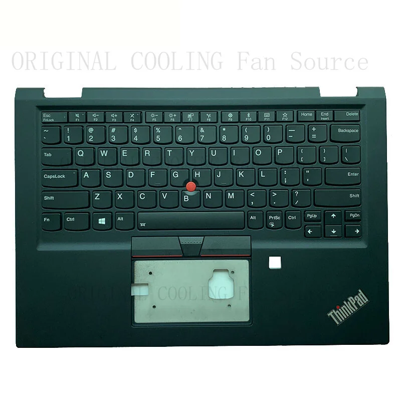 R+  02HL645 FOR Lenovo Thinkpad X390 Laptop C Shell Keyboard Palmrest Backlit