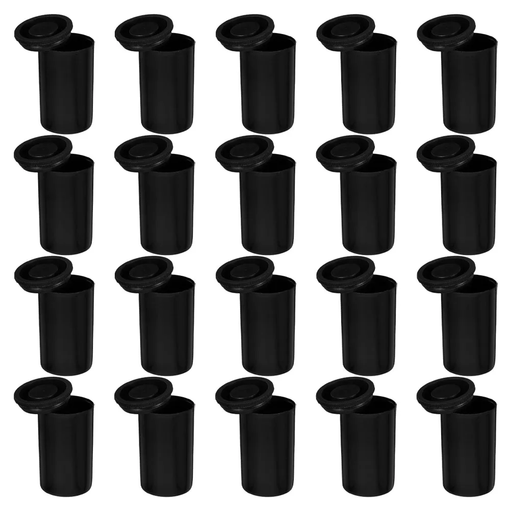 

20 Pcs Film Canisters Storage Boxes Light Protection Durable Compact Universal Compatibility Film Organizer Bead Containers
