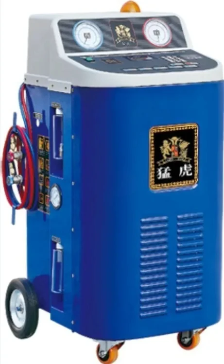 全自動自動車エアコン,冷媒回収,再生,充填,洗浄,オールインワンマシン