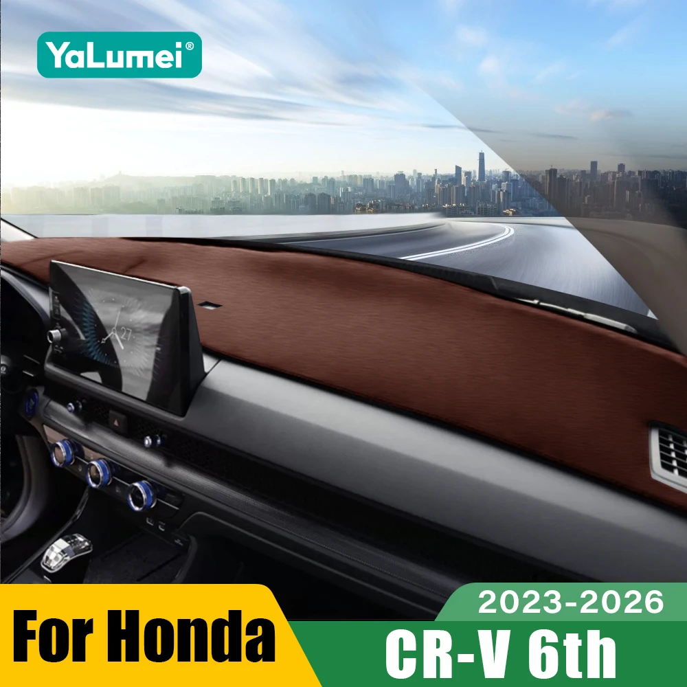 Für Honda CR-V CRV 6. Generation 2023 2024 2025 2026 MK6 Auto-Armaturenbrett-Sonnenschutzmatte Instrumententafel-Lichtschutzmatte Zubehör