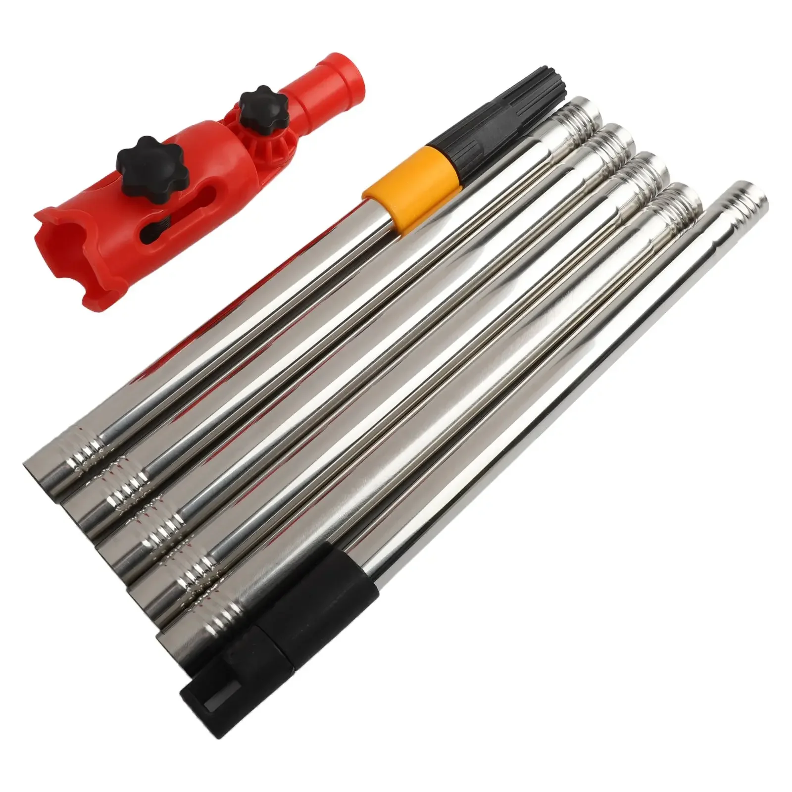 Paint Brush Extender Paint Roller Extension Pole Clamping Tool Telescopic Rod Paint Handle Tool For Painting The Ceiling