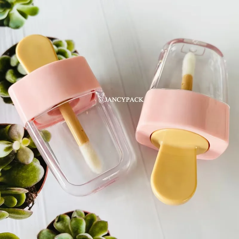 ピンクの空のリップグロスチューブ 1/5個入り 詰め替え可能 - Beauty Makeup Youtube のレビューと価格
