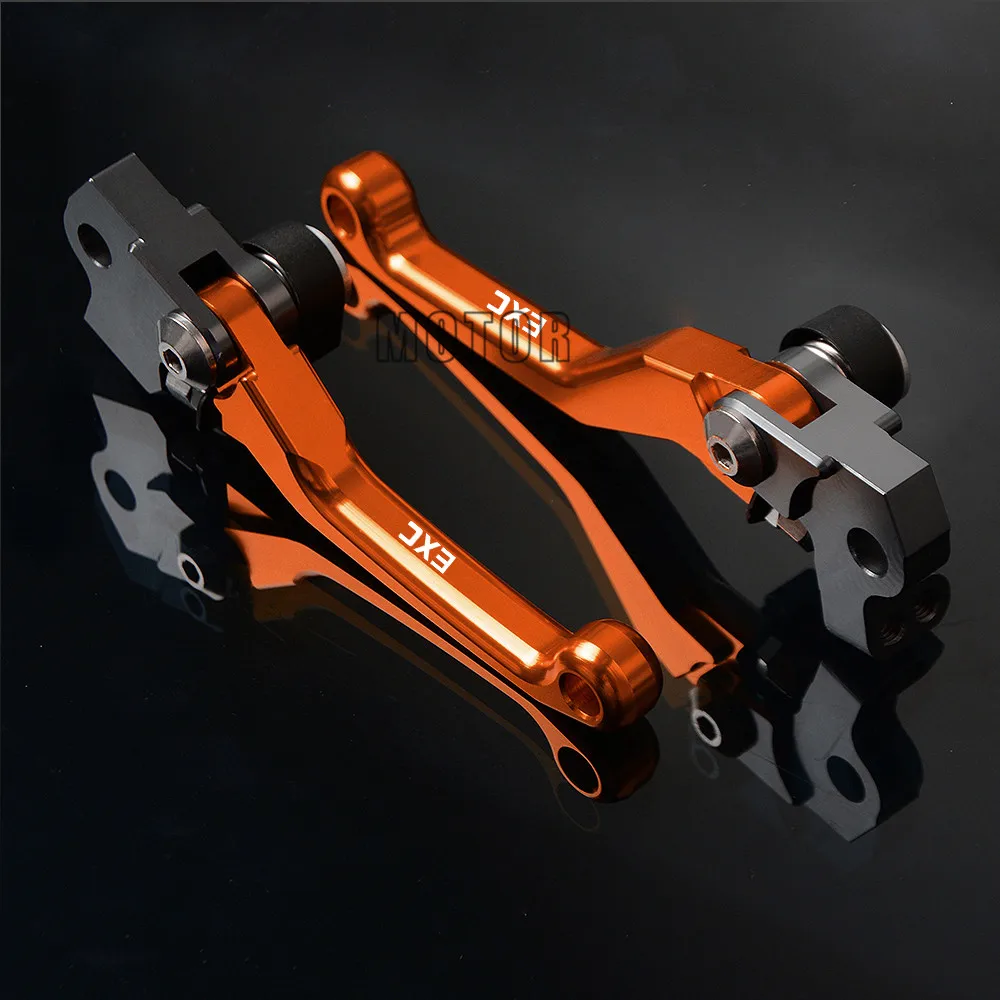 CNC Aluminum Motorcycles Brake Clutch Levers For   250EXC 400EXC 500EXC 530EXC Pit Dirt Bike Handle Lever 250 400 500 530 EXC