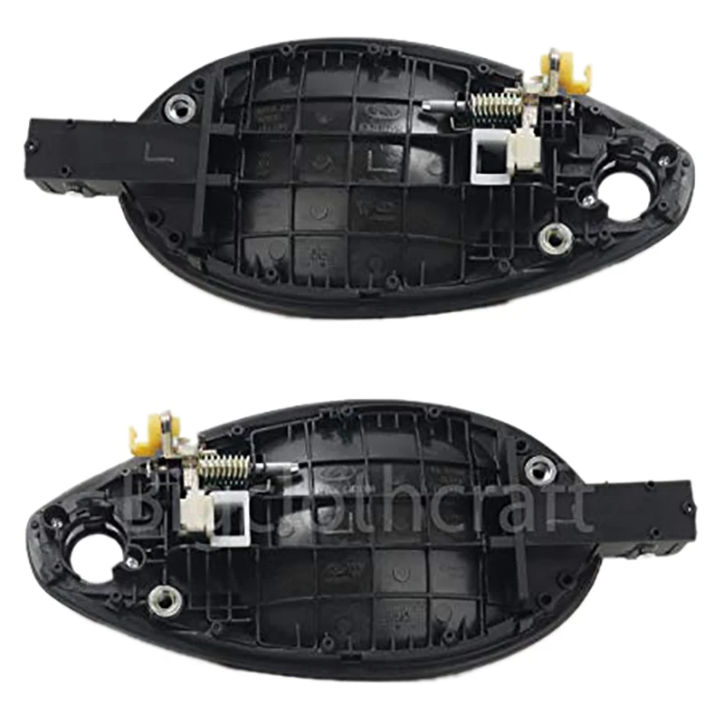 Superior-For 2003-2008 Tiburon Outside Door Handle Catch Left Right 2Pcs Set 82660-2C000 82650-2C000