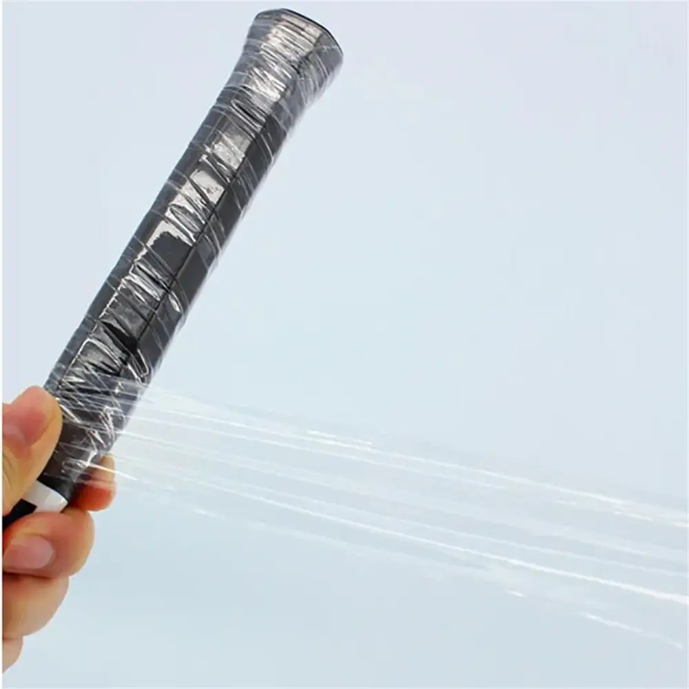 Width 3cm Transparent Badminton Backing Film Anti-Stick Waterproof Badminton Cushion Wrap Protective Cover Sweat Proof Outdoor