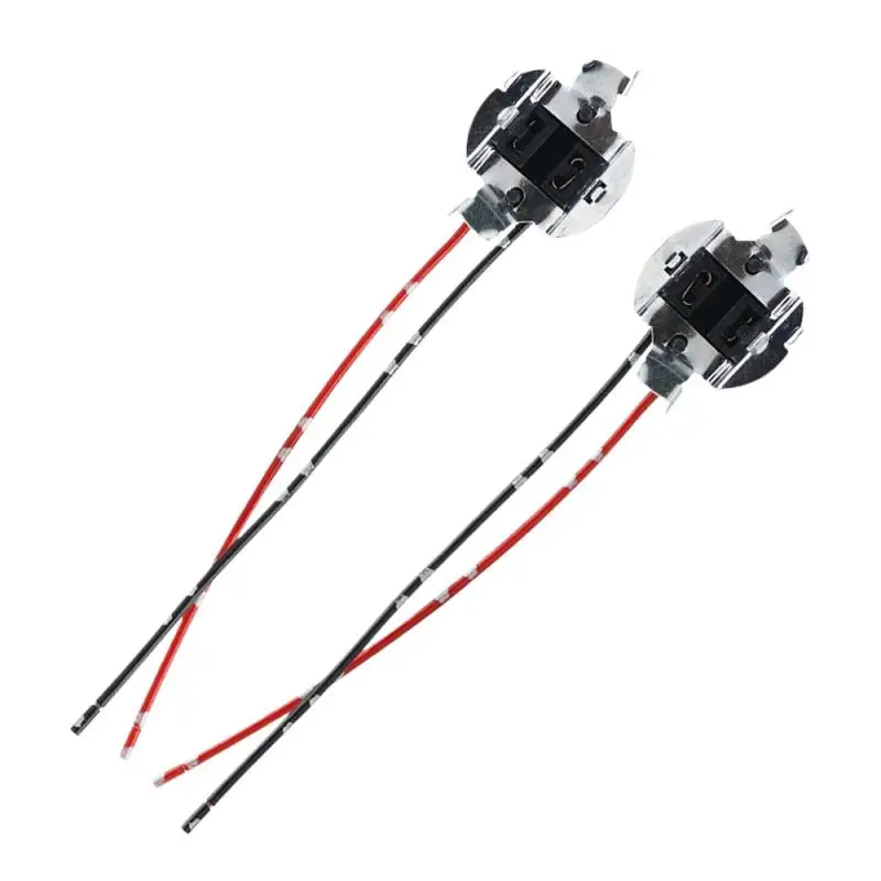 1 쌍 ForSagitar 헤드 라이트 기본 커넥터 배선 하네스 어댑터 H7 할로겐 램프 소켓 홀더