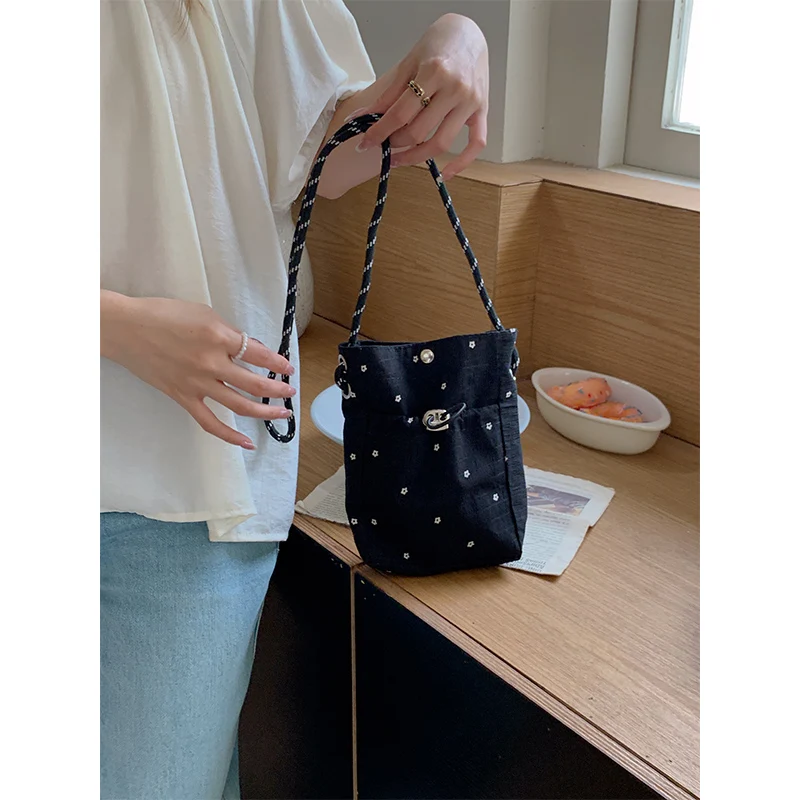 

Korean Sle Versatile Women's Crossbody Phone Bag Portable Single oulder Bag Soft PU Leather Daily Use Small Size Bag
