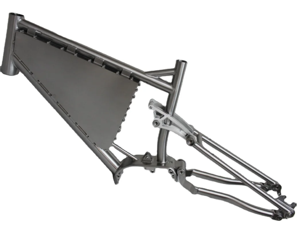 Titanium Mtb Bike Frame With G510 Bafang Motor
