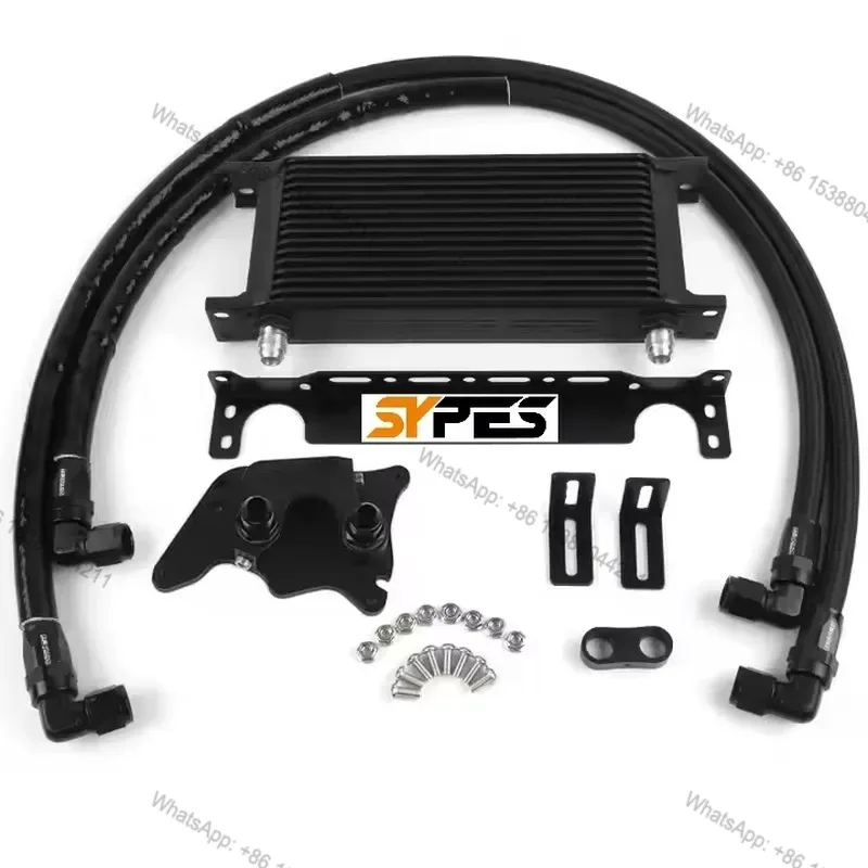 Hot Sale SYPES for Mini R56 N14 B16 1.6T Radiator Oil Cooling Kit Engine Oil Cooler Kit for 207 208 308 RCZ 1.6 Th