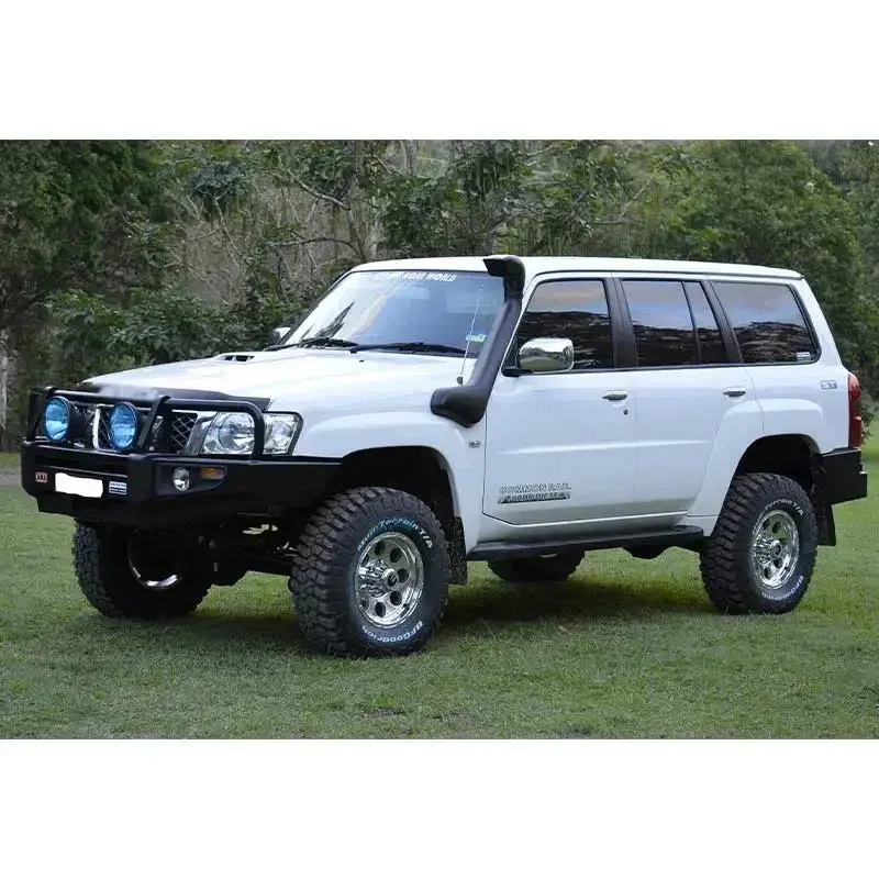 Matte Black Snorkel SNY61D 4x4 Off-road Car Exterior Accessories Hot Selling Durable Universal for Nissan GU Patrol Wagon Y61