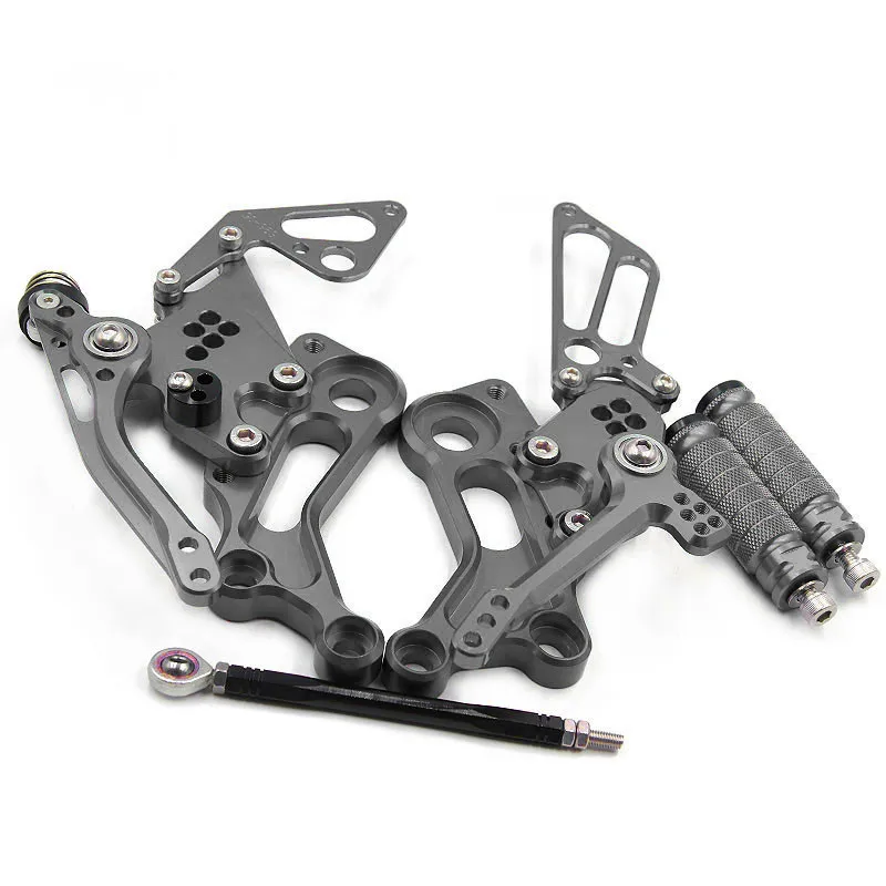 

Race Adjustable Rearset Footrests Driver Foot Rest Pegs Pedals Rear Set For DUCATI Monster 800 S2R 1000 S2 R S4R S4RS S4 R/RS