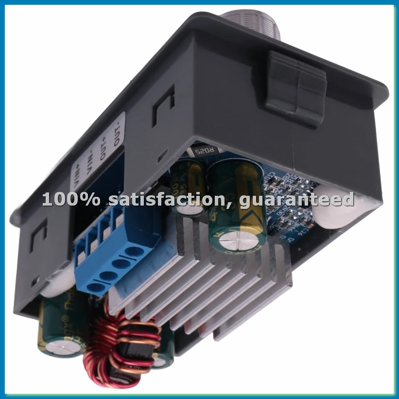 

-4KX CNC DC DC Buck Boost Converter CC CV 0.5-30V 4A Power Module Adjustable Regulated Power Supply for Solar Battery Charging