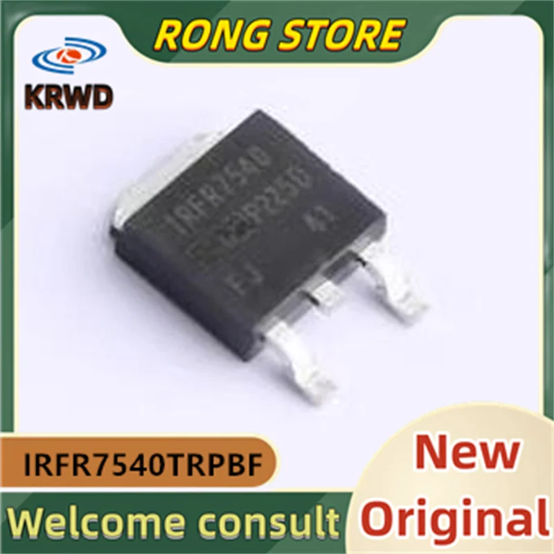 

20pcs IRFR7540 New and Original IRFR7540TRPBF 60V/90A TO-252