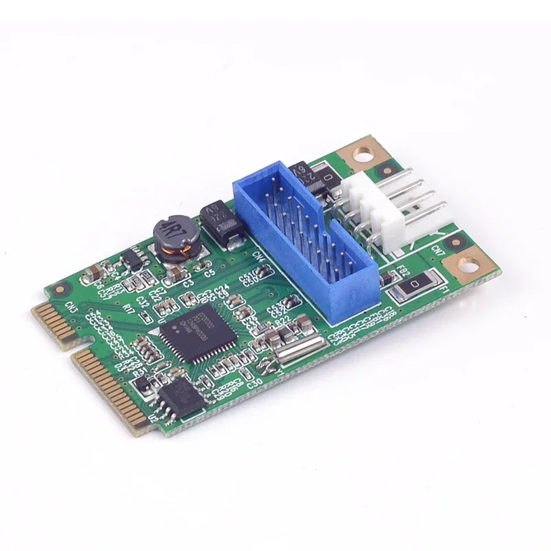 

Mini PCIE USB Adapter Mini PCI-e to 2 port USB3.0 20PIN 19pin to mpcie Adapter Card usb 3.0 HUB
