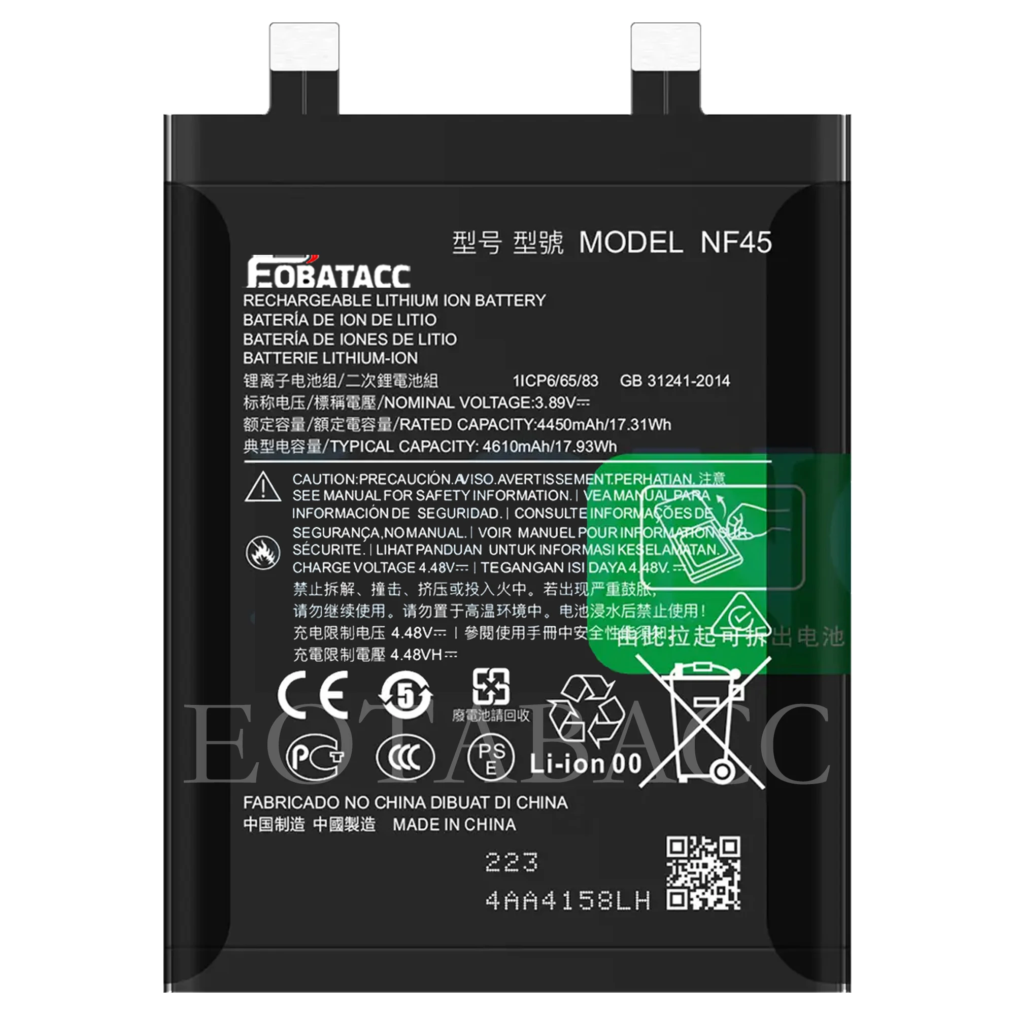 2025 Years New Original High Quality battery NF45 For moto EDGE 30 ULTRA/X30 PRO Battery Batteries Fast Shipping