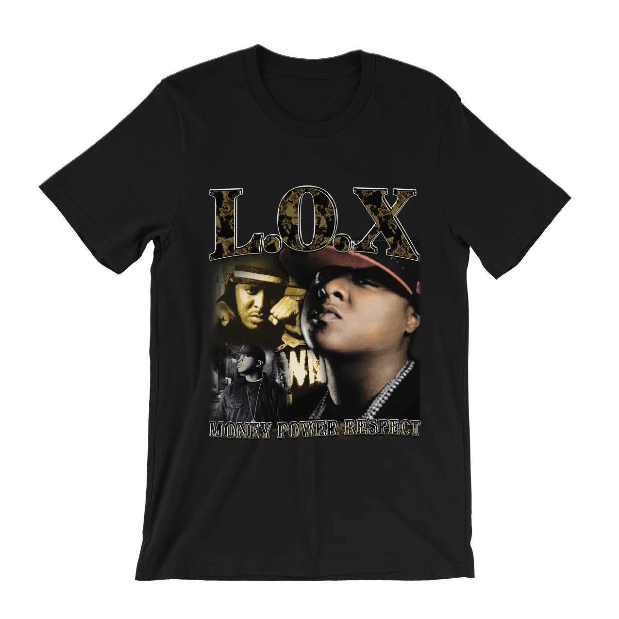 L.O.X. Money Power Respect T Shirt The Lox Syles P Jadakiss Sheek Louch D-Block