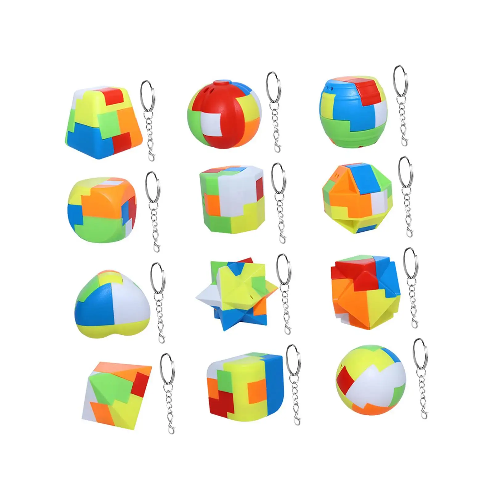 

12 шт., 3D-пазлы-игрушки